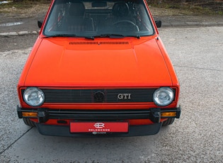 1978 VOLKSWAGEN GOLF (MK1) GTI