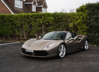 2017 FERRARI 488 GTB - 70TH ANNIVERSARY - 1,034 MILES