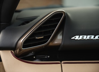 2017 FERRARI 488 GTB - 70TH ANNIVERSARY - 1,034 MILES