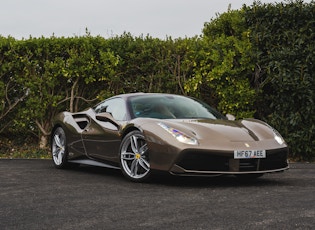 2017 FERRARI 488 GTB - 70TH ANNIVERSARY - 1,034 MILES