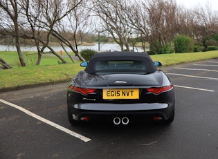 2015 JAGUAR F-TYPE V6 CONVERTIBLE - 21,777 MILES