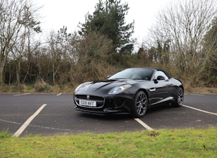 2015 JAGUAR F-TYPE V6 CONVERTIBLE - 21,777 MILES