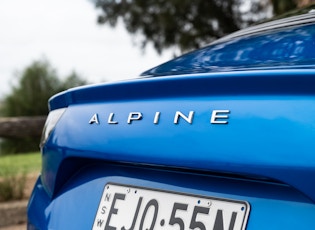 2018 ALPINE A110 AUSTRALIAN PREMIERE EDITION - 9,838 KM
