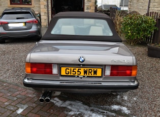 1989 BMW (E30) 320I CONVERTIBLE - 42,397 MILES