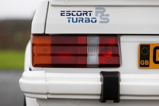 1986 FORD ESCORT RS TURBO
