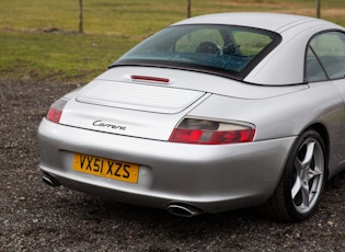 2001 PORSCHE 911 (996) CARRERA CABRIOLET