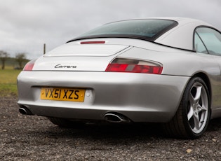 2001 PORSCHE 911 (996) CARRERA CABRIOLET