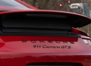 2017 PORSCHE 911 (991.2) CARRERA GTS