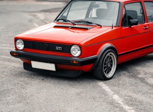 1984 VOLKSWAGEN GOLF (MK1) GTI