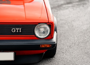 1984 VOLKSWAGEN GOLF (MK1) GTI