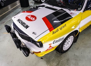 1985 AUDI UR QUATTRO - RALLY CAR