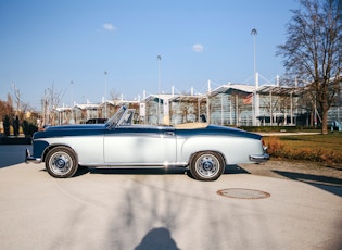 1956 MERCEDES-BENZ (W180) 220 S PONTON CABRIOLET