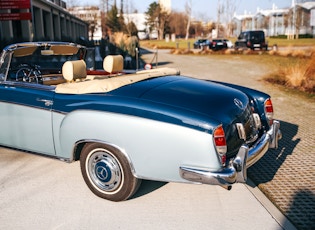 1956 MERCEDES-BENZ (W180) 220 S PONTON CABRIOLET
