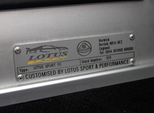 2003 LOTUS SPORT 111