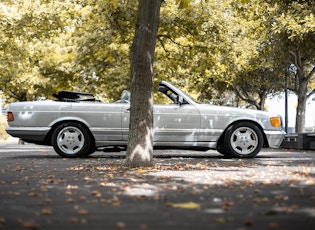 1985 MERCEDES-BENZ (C126) 500 SEC CONVERTIBLE