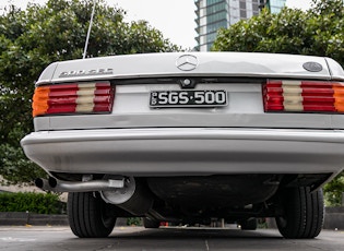 1985 MERCEDES-BENZ (C126) 500 SEC CONVERTIBLE