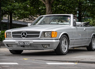 1985 MERCEDES-BENZ (C126) 500 SEC CONVERTIBLE