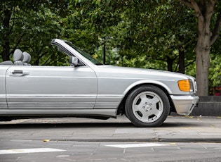 1985 MERCEDES-BENZ (C126) 500 SEC CONVERTIBLE