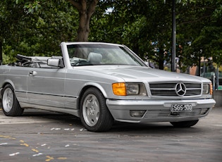 1985 MERCEDES-BENZ (C126) 500 SEC CONVERTIBLE