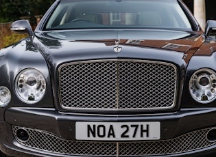 2013 BENTLEY MULSANNE - 15,700 MILES