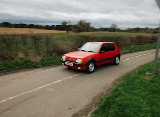 1986 PEUGEOT 205 GTI 1.6