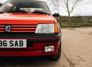 1986 PEUGEOT 205 GTI 1.6