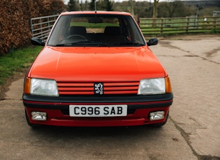 1986 PEUGEOT 205 GTI 1.6