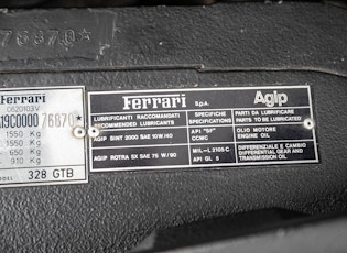 1988 FERRARI 328 GTB