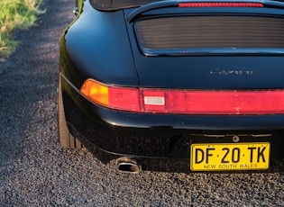 1997 PORSCHE 911 (993) CARRERA CABRIOLET