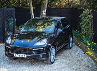 2012 PORSCHE CAYENNE TURBO