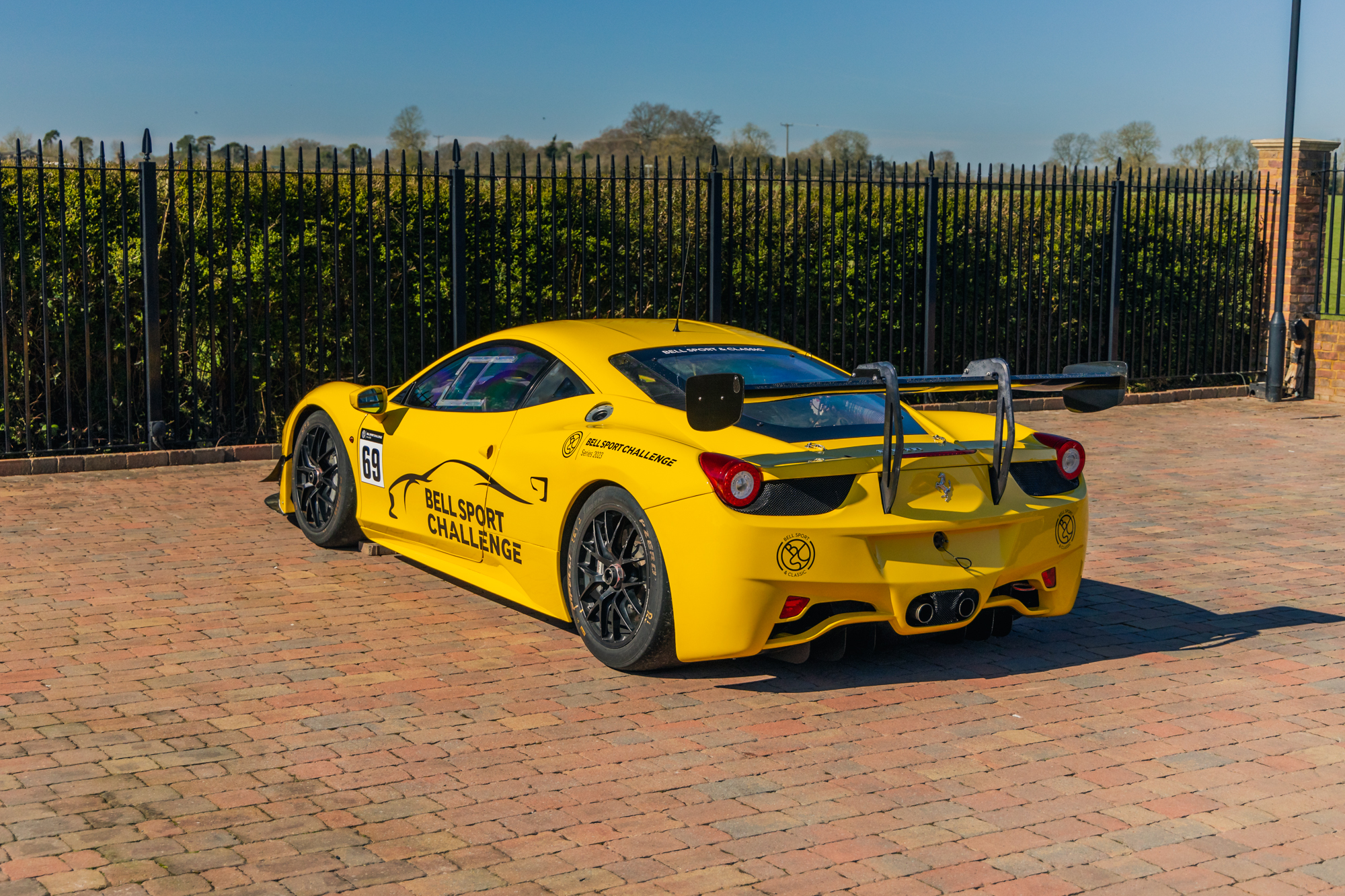 自動車 Ferrari 458 Challenge Yellow EM212D 2012 Ferrari 458