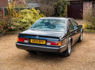 1989 BMW (E24) 635 CSI HIGHLINE - 50,475 MILES