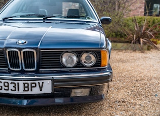 1989 BMW (E24) 635 CSI HIGHLINE - 50,475 MILES