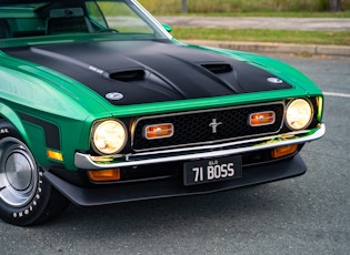 1971 FORD MUSTANG BOSS 351