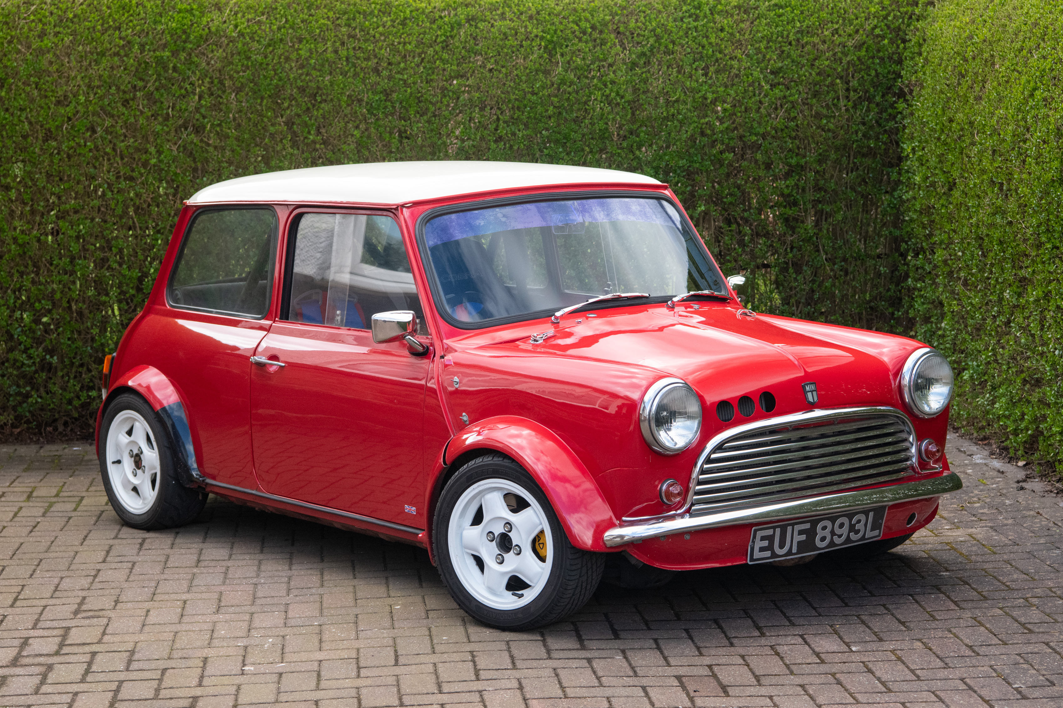 MINI CLASSICS VAN RED　未使用品（ミニ・バン） / 当時物　BRITISH MOTORING PLAIN