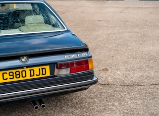 1986 BMW (E24) 635 CSI