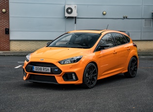 2018 FORD FOCUS RS (MK3) HERITAGE EDITION - 59 MILES 