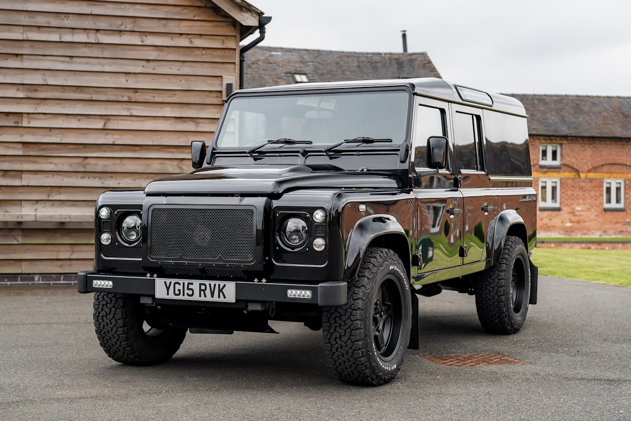 Nero Lucido Per Land Rover Defender 2020-2024 Griglia - Foto 11