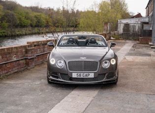 2014 BENTLEY CONTINENTAL GTC SPEED - 9,746 MILES 