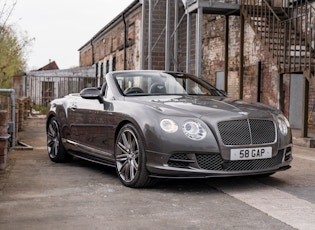 2014 BENTLEY CONTINENTAL GTC SPEED - 9,746 MILES 