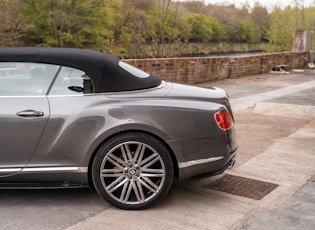 2014 BENTLEY CONTINENTAL GTC SPEED - 9,746 MILES 