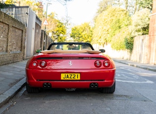 1999 FERRARI 355 F1 SPIDER - 7,210 MILES