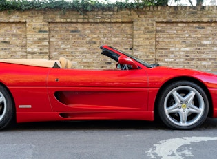 1999 FERRARI 355 F1 SPIDER - 7,210 MILES