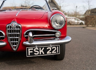 1960 ALFA ROMEO GIULIETTA SPIDER