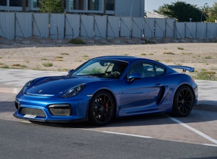 2016 PORSCHE (981) CAYMAN GT4 