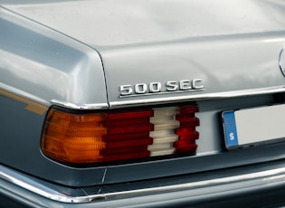 1982 MERCEDES-BENZ (W126) 500 SEC 'CARAT'