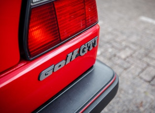 1989 VOLKSWAGEN GOLF (MK2) GTI