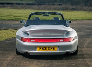 1996 PORSCHE 911 (993) CARRERA CABRIOLET - TURBO STYLING