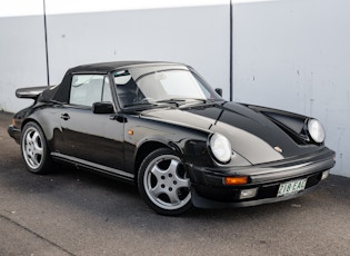 1989 PORSCHE 911 CARRERA 3.2 CABRIOLET