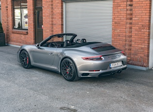 2018 PORSCHE 911 (991.2) CARRERA GTS CABRIOLET  